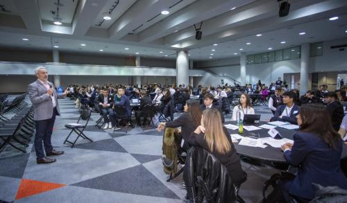 VEI Youth Business Summit on Aoril 11, 2024 at The Jacob Javits Convention Center.