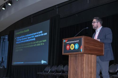 VEI Youth Business Summit on Aoril 11, 2024 at The Jacob Javits Convention Center.