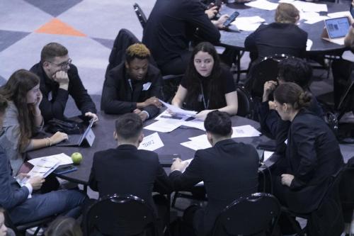 VEI Youth Business Summit on Aoril 11, 2024 at The Jacob Javits Convention Center.