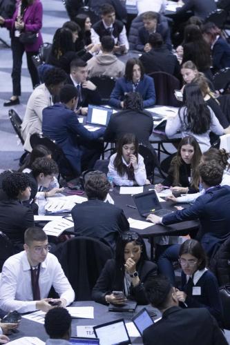 VEI Youth Business Summit on Aoril 11, 2024 at The Jacob Javits Convention Center.