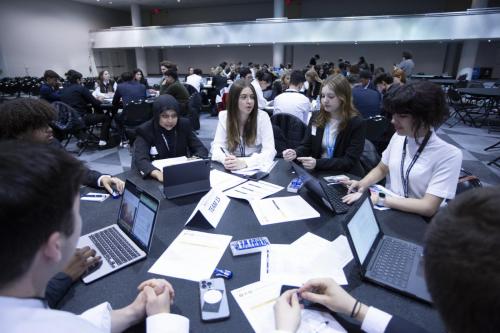 VEI Youth Business Summit on Aoril 11, 2024 at The Jacob Javits Convention Center.
