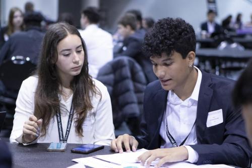 VEI Youth Business Summit on Aoril 11, 2024 at The Jacob Javits Convention Center.
