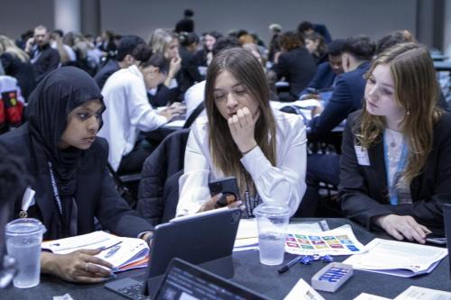 VEI Youth Business Summit on Aoril 11, 2024 at The Jacob Javits Convention Center.