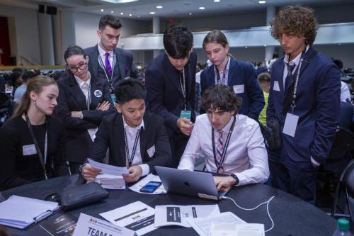 VEI Youth Business Summit on Aoril 11, 2024 at The Jacob Javits Convention Center.