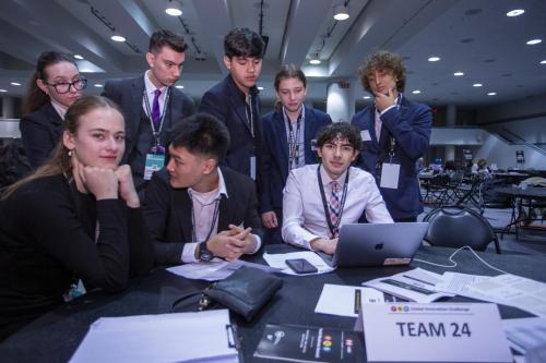 VEI Youth Business Summit on Aoril 11, 2024 at The Jacob Javits Convention Center.