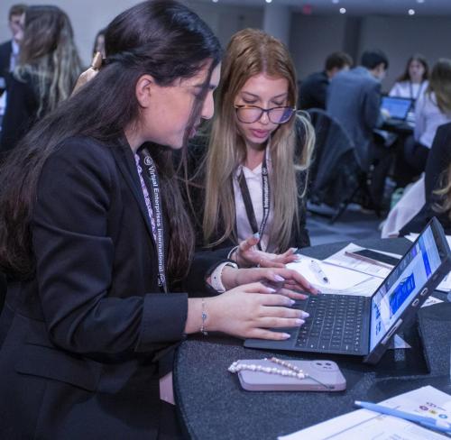 VEI Youth Business Summit on Aoril 11, 2024 at The Jacob Javits Convention Center.