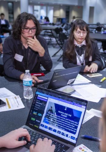 VEI Youth Business Summit on Aoril 11, 2024 at The Jacob Javits Convention Center.