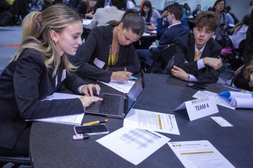 VEI Youth Business Summit on Aoril 11, 2024 at The Jacob Javits Convention Center.