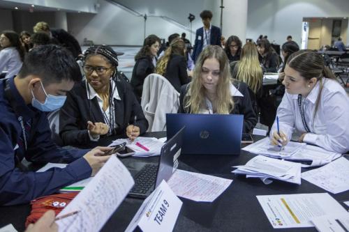 VEI Youth Business Summit on Aoril 11, 2024 at The Jacob Javits Convention Center.