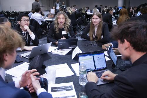 VEI Youth Business Summit on Aoril 11, 2024 at The Jacob Javits Convention Center.