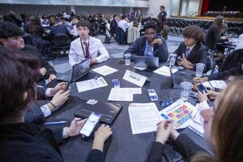 VEI Youth Business Summit on Aoril 11, 2024 at The Jacob Javits Convention Center.