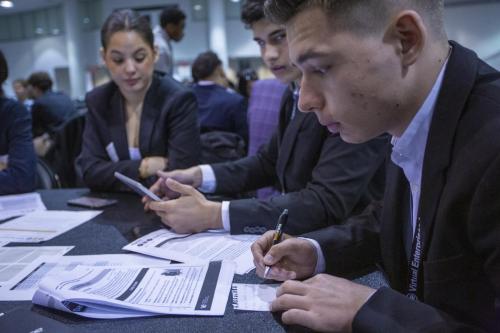 VEI Youth Business Summit on Aoril 11, 2024 at The Jacob Javits Convention Center.