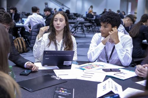 VEI Youth Business Summit on Aoril 11, 2024 at The Jacob Javits Convention Center.