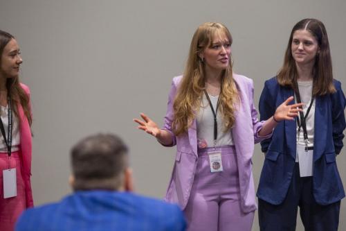 VEI Youth Business Summit on Aoril 11, 2024 at The Jacob Javits Convention Center.