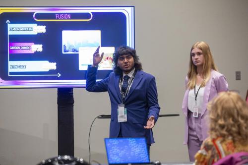 VEI Youth Business Summit on Aoril 11, 2024 at The Jacob Javits Convention Center.