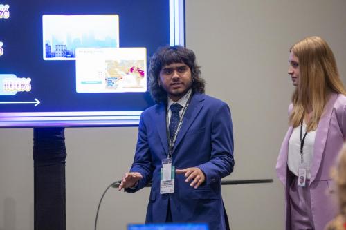 VEI Youth Business Summit on Aoril 11, 2024 at The Jacob Javits Convention Center.
