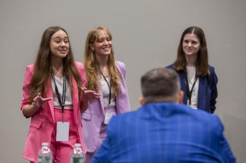 VEI Youth Business Summit on Aoril 11, 2024 at The Jacob Javits Convention Center.