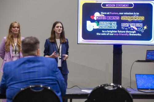 VEI Youth Business Summit on Aoril 11, 2024 at The Jacob Javits Convention Center.