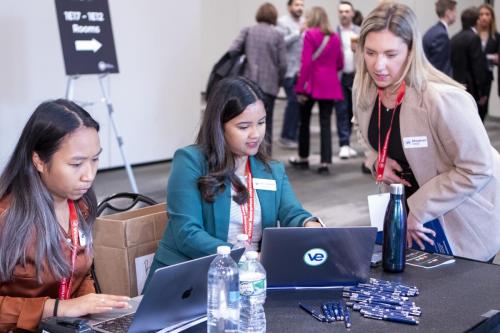 VEI Youth Business Summit on Aoril 11, 2024 at The Jacob Javits Convention Center.