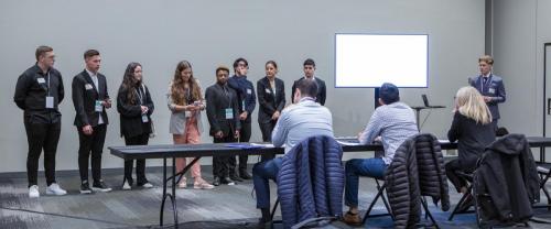 VEI Youth Business Summit on Aoril 11, 2024 at The Jacob Javits Convention Center.