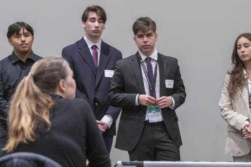 VEI Youth Business Summit on Aoril 11, 2024 at The Jacob Javits Convention Center.