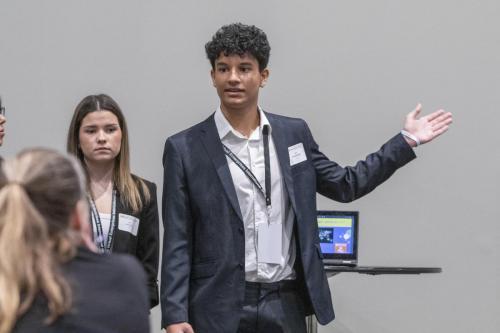 VEI Youth Business Summit on Aoril 11, 2024 at The Jacob Javits Convention Center.
