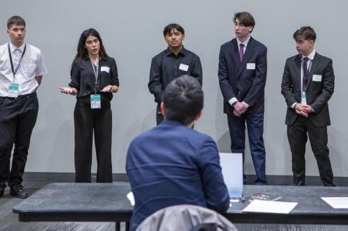 VEI Youth Business Summit on Aoril 11, 2024 at The Jacob Javits Convention Center.