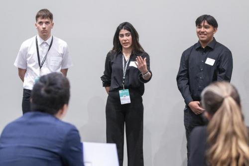 VEI Youth Business Summit on Aoril 11, 2024 at The Jacob Javits Convention Center.