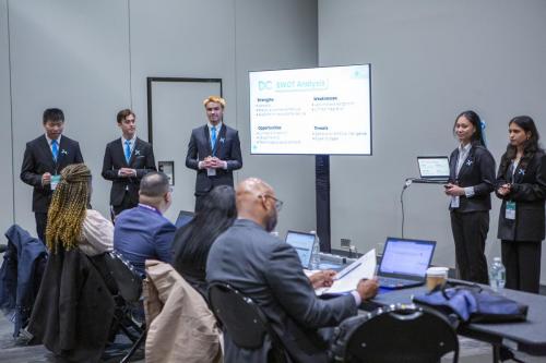 VEI Youth Business Summit on Aoril 11, 2024 at The Jacob Javits Convention Center.