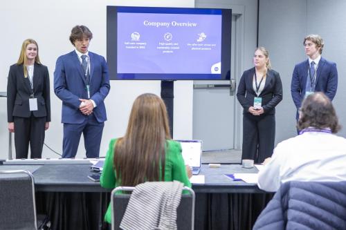 VEI Youth Business Summit on Aoril 11, 2024 at The Jacob Javits Convention Center.