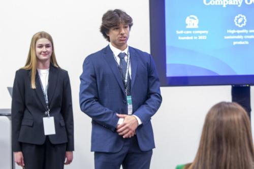 VEI Youth Business Summit on Aoril 11, 2024 at The Jacob Javits Convention Center.