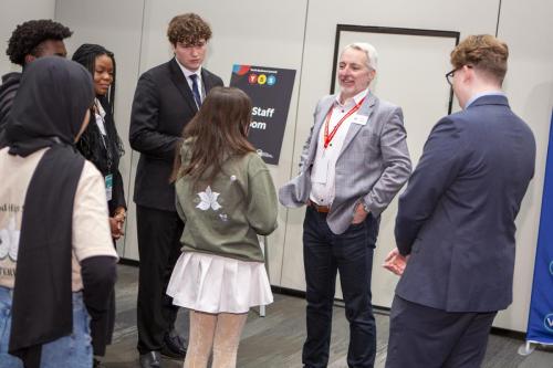 VEI Youth Business Summit on Aoril 11, 2024 at The Jacob Javits Convention Center.