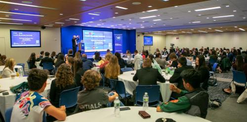 VEI Youth Business Summit on April 18 2023 at the United Federation of Teachers.