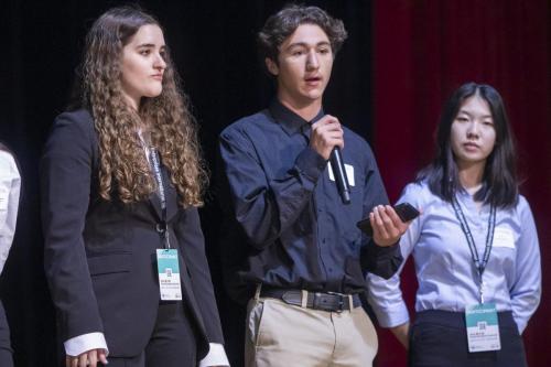 VEI Youth Business Summit on Aoril 11, 2024 at The Jacob Javits Convention Center.