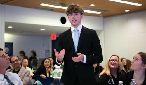VEI Youth Business Summit on April 18 2023 at the United Federation of Teachers.