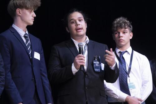 VEI Youth Business Summit on Aoril 11, 2024 at The Jacob Javits Convention Center.