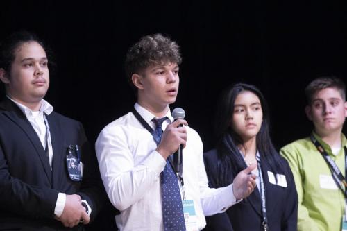 VEI Youth Business Summit on Aoril 11, 2024 at The Jacob Javits Convention Center.