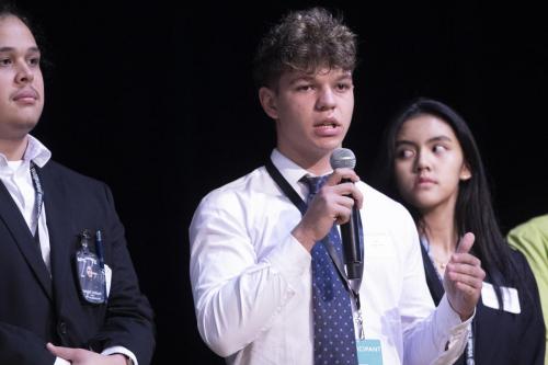VEI Youth Business Summit on Aoril 11, 2024 at The Jacob Javits Convention Center.