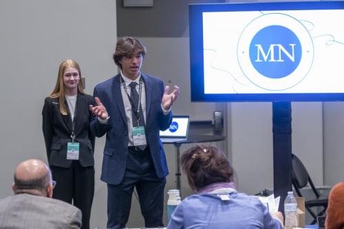 VEI Youth Business Summit on Aoril 11, 2024 at The Jacob Javits Convention Center.