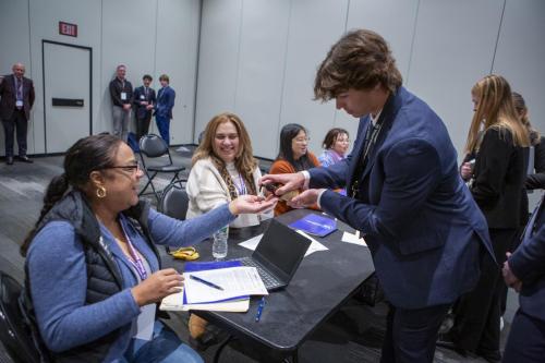 VEI Youth Business Summit on Aoril 11, 2024 at The Jacob Javits Convention Center.