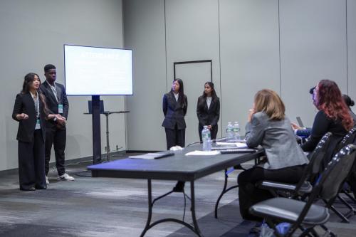 VEI Youth Business Summit on Aoril 11, 2024 at The Jacob Javits Convention Center.