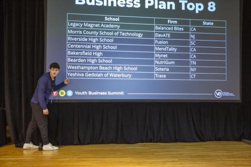VEI Youth Business Summit on Aoril 11, 2024 at The Jacob Javits Convention Center.