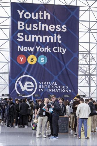 VEI Youth Business Summit on Aoril 12, 2024 at The Jacob Javits Convention Center.