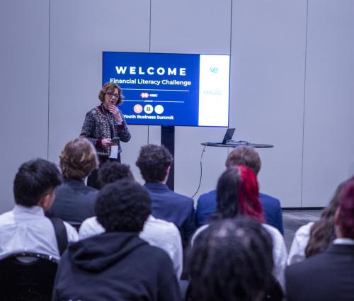 VEI Youth Business Summit on Aoril 12, 2024 at The Jacob Javits Convention Center.