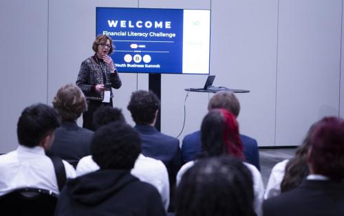 VEI Youth Business Summit on Aoril 12, 2024 at The Jacob Javits Convention Center.
