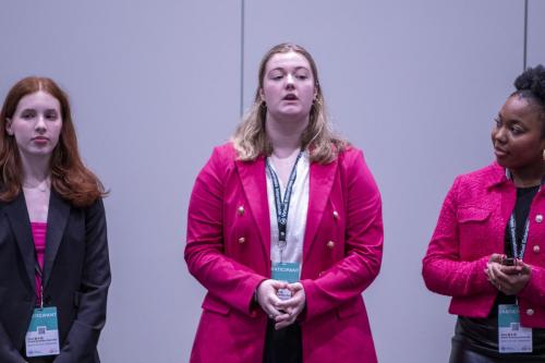 VEI Youth Business Summit on Aoril 12, 2024 at The Jacob Javits Convention Center.
