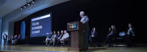 VEI Youth Business Summit on Aoril 12, 2024 at The Jacob Javits Convention Center.