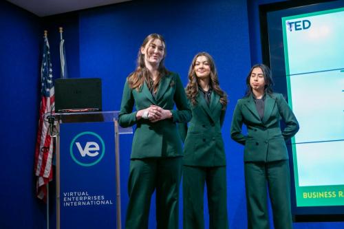 VEI Youth Business Summit on April 18 2023 at the United Federation of Teachers.