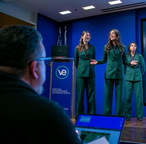 VEI Youth Business Summit on April 18 2023 at the United Federation of Teachers.