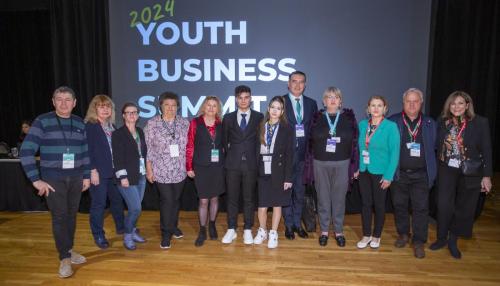VEI Youth Business Summit on Aoril 12, 2024 at The Jacob Javits Convention Center.
